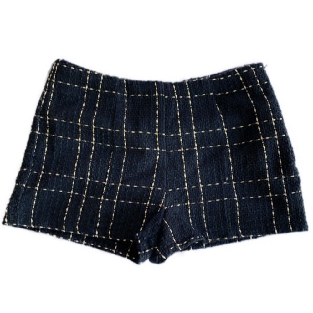 Forever 21 Black & Gold Shorts Large